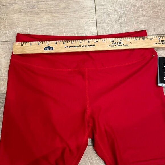 TESLA WOMENS RED ATHLETIC BIKE SHORTS 2XL NEW - Picture 4 of 10